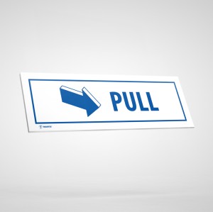 Tabliczka Informacyjna: Pull