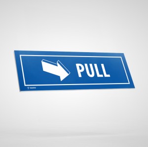 Tabliczka Informacyjna: Pull