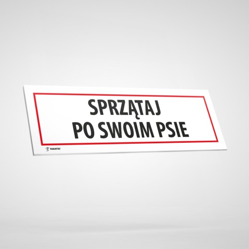 TAGATIC_PROSTOKĄT_30x10_sprzątaj po swoim psie w.jpg