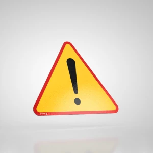 Naklejka Podłogowa BHP: Znak A-30 Inne Niebezpieczeństwo