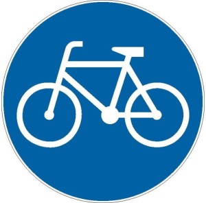 Naklejka Informacyjna: C-13 Droga dla Rowerów