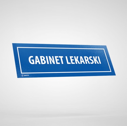 TAGATIC_PROSTOKĄT_naklejka_30x10_gabinet lekarski.jpg