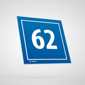 Tabliczka Informacyjna: Numer 62