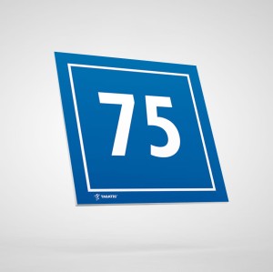 Tabliczka Informacyjna: Numer 75