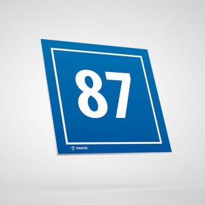 Tabliczka Informacyjna: Numer 87