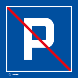 Naklejka Informacyjna: Zakaz Parkowania