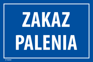 Naklejka Informacyjna: Zakaz Palenia