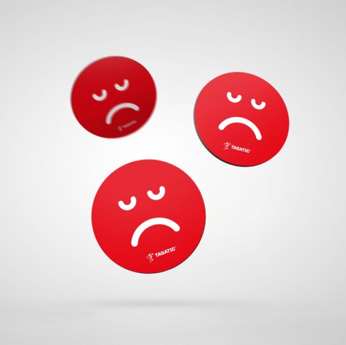 TAGATIC - Magnesy statusowe buźki - czerwona - podgląd v2.jpg